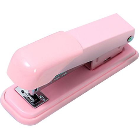 Agrafeuse en plastique et métal, profondeur 60 mm, 24/6 ou 26/6, ergonomique et facile à utiliser sur un bureau. (1/5)