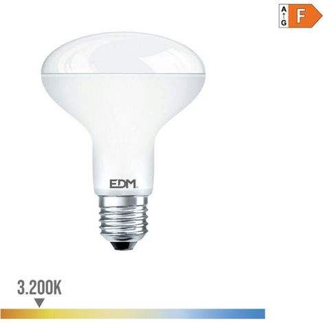 Ampoule Led Reflecteur R80 E27 10w 810lm 3200k Lumiere Chaude ø7,9x11cm