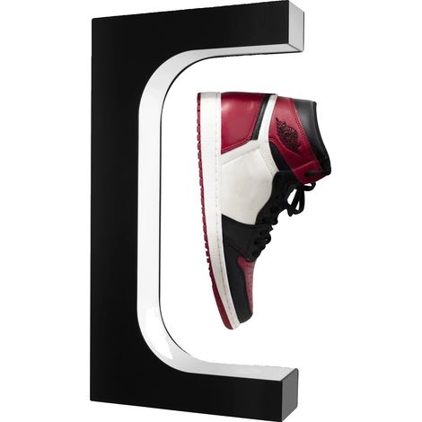 Espositore per scarpe, levitazione magnetica, luce LED a colori variabili, colori misti (1/2)