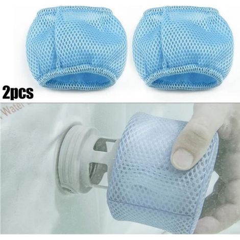 Filet De Protection - Pour Filtre De Spa - Compatible Mspa Aurora Mont Blanc Mono Alpine Camaro Nest Soho Baikal Starry Bliss Silver Cloud Delight Premium Elite Concept - 2 Pièces (1/4)