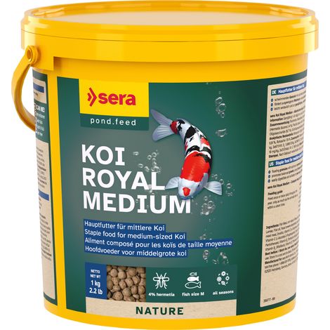 Sera Koi Royal Medium - Alimento Principal para Kois entre 12-15 cm