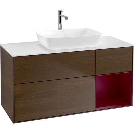 Villeroy & Boch F831HBGN Meuble sous lavabo Finion F83 (1/2)