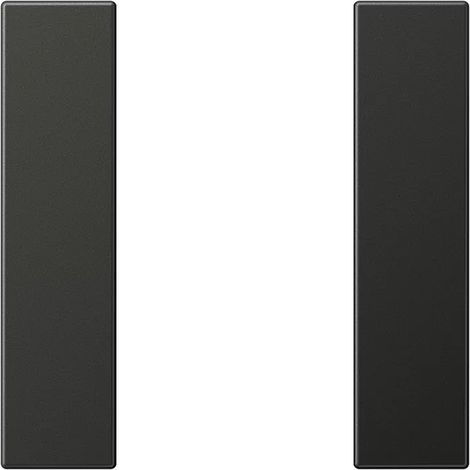 Jung Tastensatz, F50, Aluminium lackiert, Serie LS, anthrazit AL 2501 TSA AN (1/2)