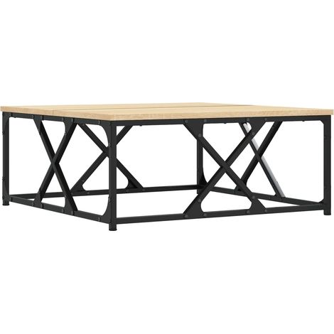 Maison Exclusive - Couchtisch Sonoma-Eiche 70x70x30 cm Holzwerkst