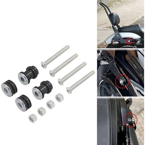 Kit de fixation pour porte-bagages de moto XL883 (1/4)