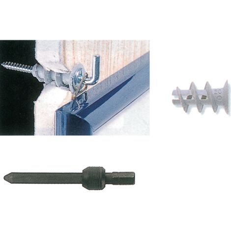 100 piA ces goujons fischer GK 22 mm pour la fixation de la plaque de plA tre