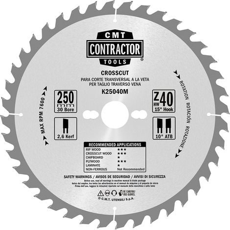 K19024M ITK-ENTREPRENEURS HW 190x2,2/1,4x30 Z24 ATB 20°POS.