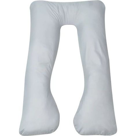 Coussin de grossesse 90 x 145 cm Gris (1/4)