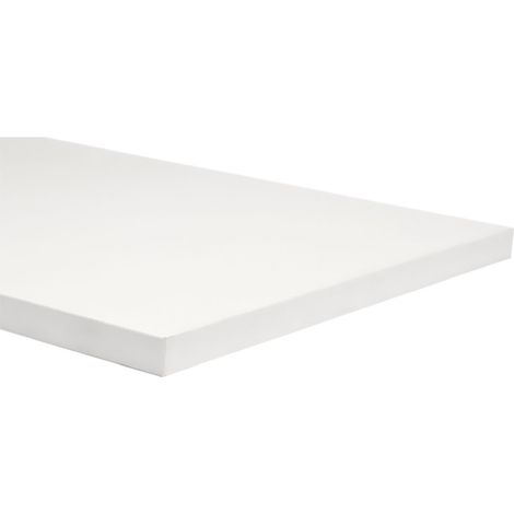 Mensola in Truciolare 60 x 20 x 1,8 Ecopan Bianca 5 Pezzi