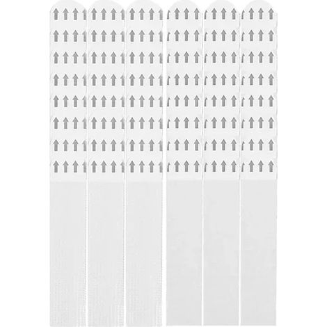 40 paires (80 pièces) de bandes adhésives double face sans perçage (1/5)