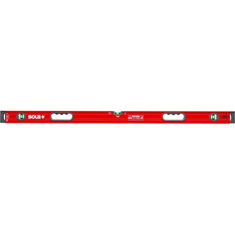 Sola BIGRED3150-Nivel de burbuja de aluminio BIG RED 3 (150 cm) - BP230516