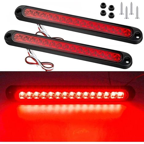 Fanale di stop superiore a LED da 15 pollici, 12 V, fanale posteriore per rimorchi e camion, fanale laterale per camion deng  ALOVEZ (1/4)