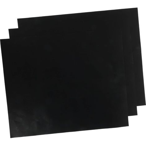 Mikikit 3 feuilles Tapis de Cuisson Antiadhésif pour Four Revêtement à Haute Température Protection Fond Four pour Micro Ondes'-'- (1/5)