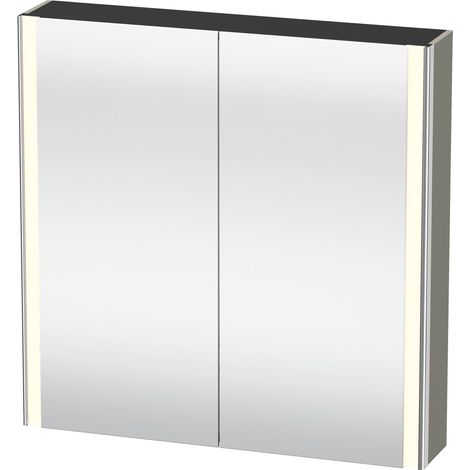 Duravit XSquare Spiegelschrank mit LED- Beleuchtung,