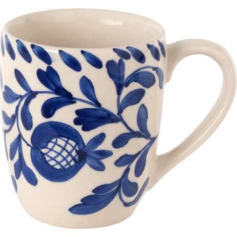Böhmische Keramiktasse für Kaffee oder Tee, dekoratives Design, perfektes Geschenk für Zuhause oder das Büro