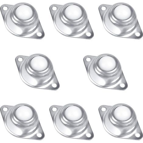 CSPARCV 8 Stück Kugellagerrollen, Transferrollen für Förderbänder und Möbel, Nylon-Kugelrollen, Transferkugelrollen für Förderbänder, Antriebe und Möbel (1/5)