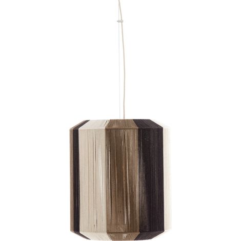 Light & Living - lámpara colgante - Kozana - natural - textil - (1/4)