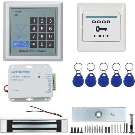 Kit Serratura Magnetica Elettronica Sistema di Controllo Accessi RFID Apriporta (1/5)
