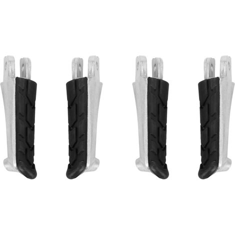 Juego de dos piezas de estriberas delanteras para motocicletas CB250, CBR600F, CB600F y NC700.