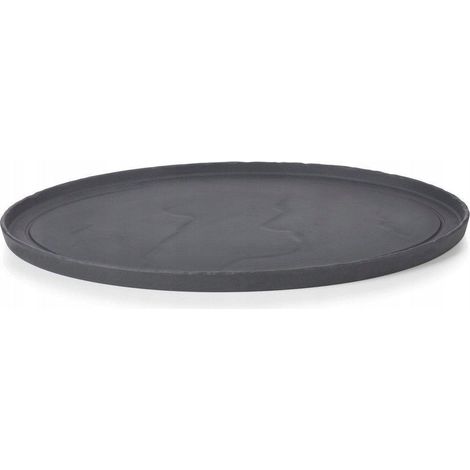 Revol Basalt plat de service graphite 35x22 cm