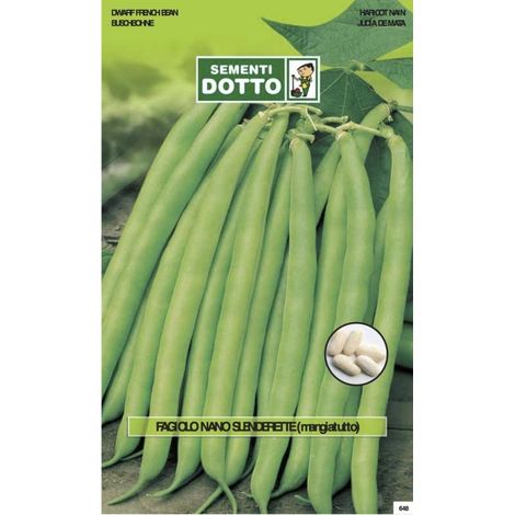 SEMENTI FAGIOLO SLENDERETTE NANO