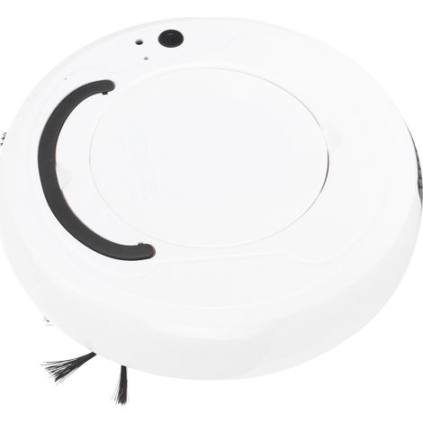 3-in-1 Smart-Saugroboter, Weiß, USB-Anschluss, automatischer Reiniger, saugt und kehrt für Zuhause (1/5)