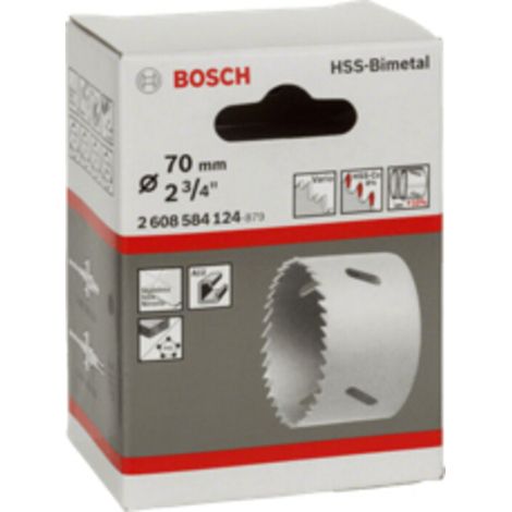 BOSCH-A SEGA A TAZZA BIMETALLICA HSS D  70