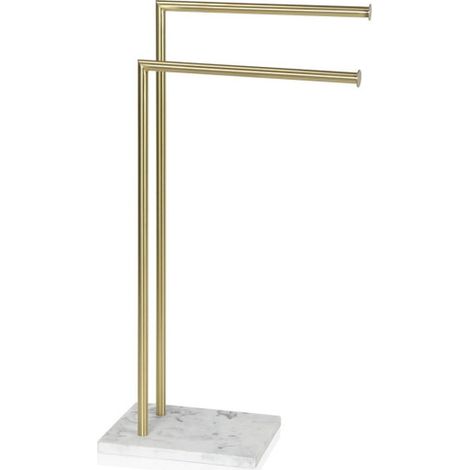 Porte-Serviettes à Poser en Métal Doré (1/3)