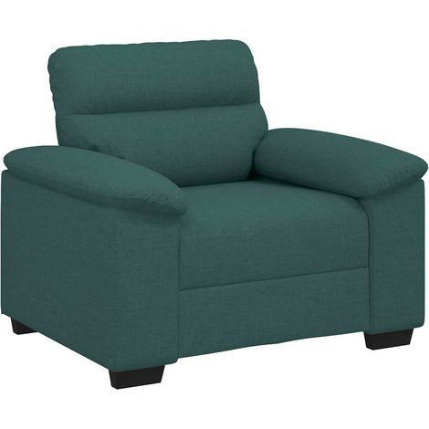 Maison Exclusive - Poltrona Verde Scuro 100x81x84 cm in Tessuto