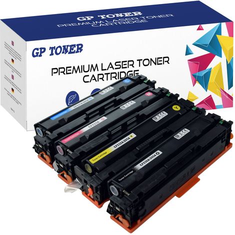 4 Toner für HP GP-HCF534A CMYK GP-Toner