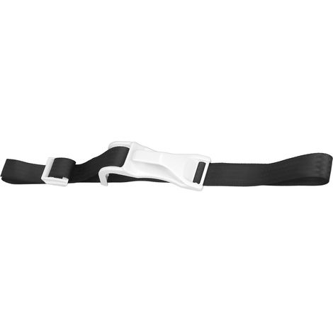 Sangle ajustable longue ceinture de protection ventre pour femme enceinte, protège bébé à naître, blanc, réglable. (1/5)