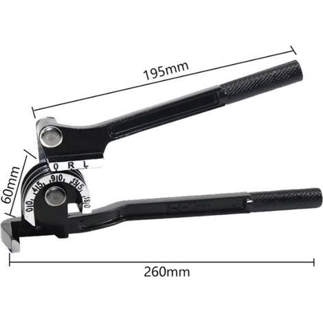 3-in-1-Rohrbiegegerät, manuelles 180°-Hebelbiegewerkzeug, 1/4" (1/4)