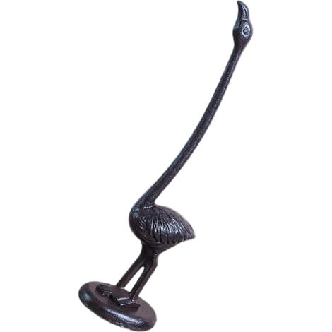 Porte-papier toilette en métal forme d'animal Mobestech, support fer (1/5)