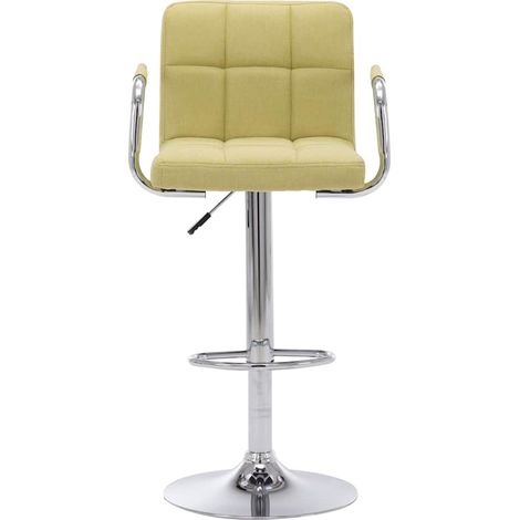 Maison Exclusive - Barhocker Grün Stoff (1/5)