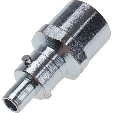 Raccord rapide pneumatique RS PRO, Filetage vers Femelle Rp 3/8 Femelle 3/8pouces PCL en Acier ( Prix pour 1 ) (1/2)