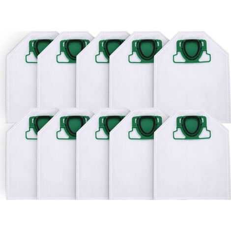 Lot de 10 sacs poubelle pour aspirateur VK200 - 1 sac à poussière (1/5)