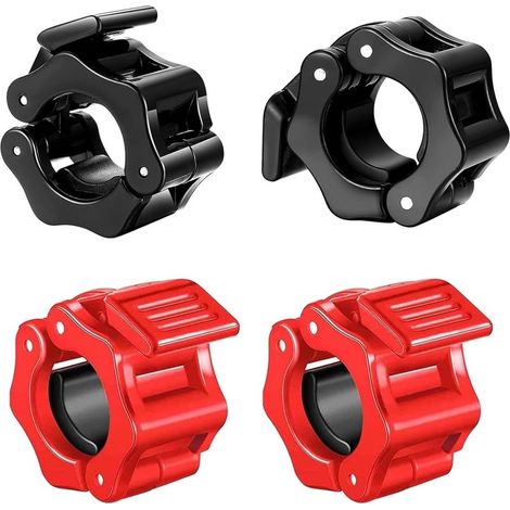 pezzi di clip per collare per bilanciere da 30 mm, fermagli per bilanciere, anello di bloccaggio per collare, disco di arresto per bilanciere, rilascio del collare, anello di bloccaggio per bilanciere (1/5)