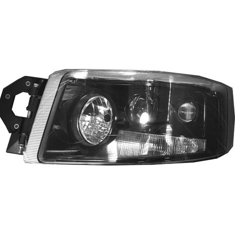 PROIETTORE SINISTRO ELETTRICO NERO (H3-H7-H15-PY21W-W5W-TIPO HE) - RENAULT - Nuovo Premium - 7421554745