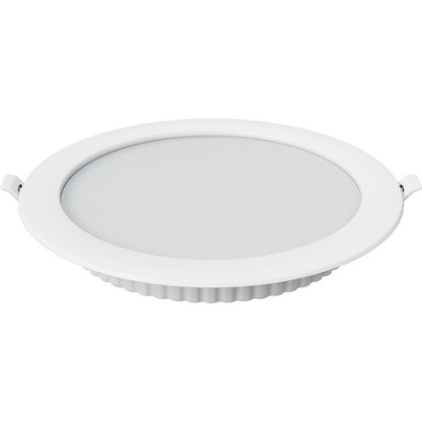 Juego de 3 focos empotrables para baño, antisalpicaduras, ultraplanos, módulos LED de 7 W, luz blanca cálida (1/4)