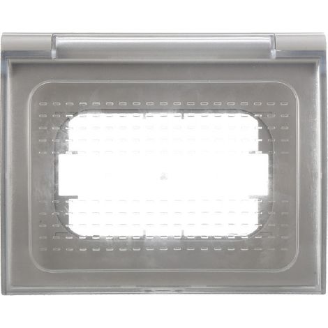 ETTROIT AG3103 IP44 3P Grau Universalgehäuse für 503 Box kompatibel Bticino Vimar Gewiss