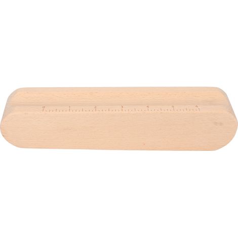 Planche à pagaie de tailleur (outil multifonctionnel en bois de bouleau), adaptée à la couture, au patchwork et au repassage.