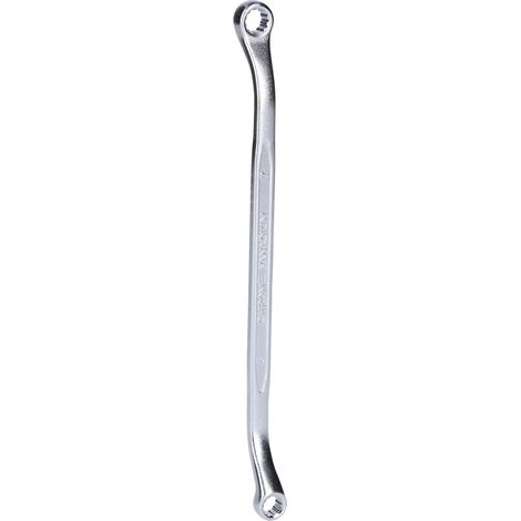 KS Tools Doppel-Ringschlüssel, leicht gekröpft, 6x7 mm (1/3)