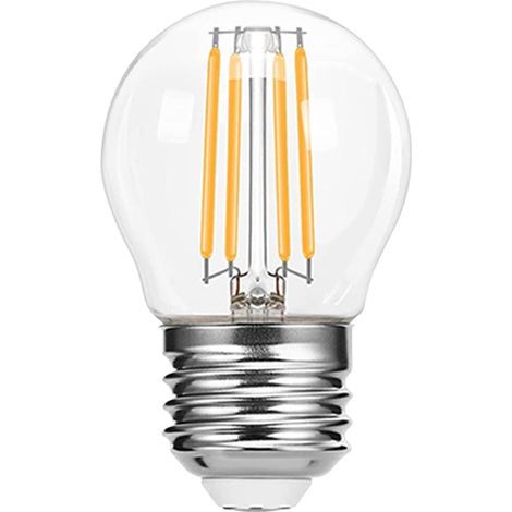 Bombilla retro de filamento LED, bombilla mágica de 220 V, 4 W, 2700 K, blanco cálido (1/5)