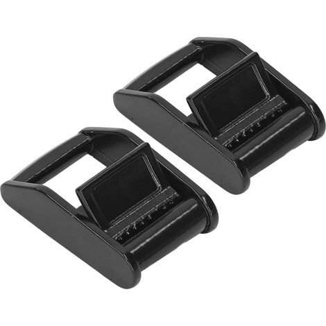 Deux boucles à came en acier inoxydable 304 avec sangles et attaches à pression pour accessoires marins et de yacht, 25 mm. (1/5)