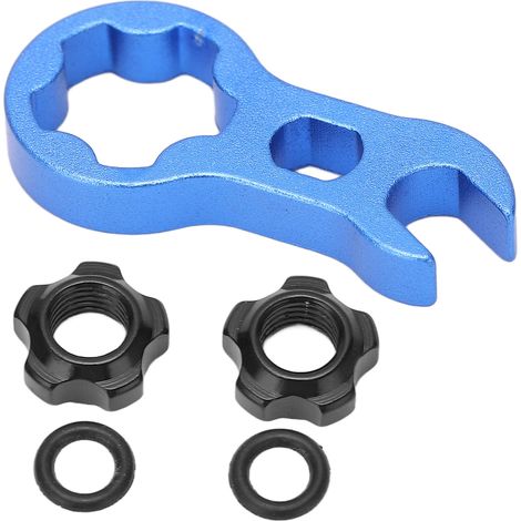 Presta-Ventilmutternschlüssel, Reifenreparaturset für Rennräder und Mountainbikes (1/5)