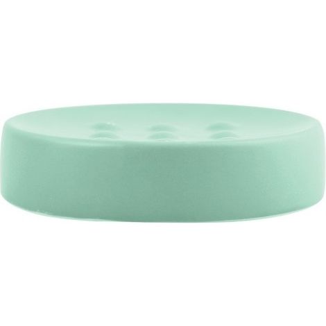 Porte savon Céramique TUBE-MATT Vert glacé mat Spirella