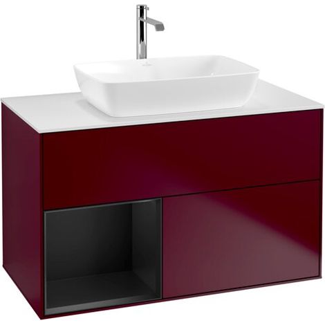 Villeroy & Boch G771PDHB Meuble sous-lavabo Finion G77 (1/2)