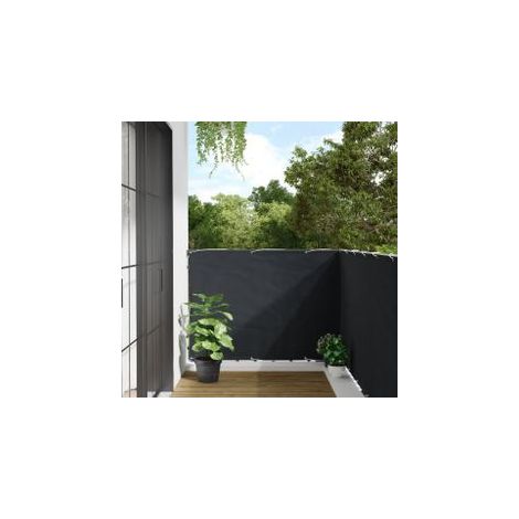 Écran d'intimité de jardin anthracite 400x120 PVC (1/5)