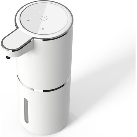 Automatischer Seifenspender, 380 ml Seifenspender mit Infrarot-Bewegungssensor, Wandmontage, wiederaufladbar über USB, IPX5 wasserdicht, geeignet für Küche, Badezimmer