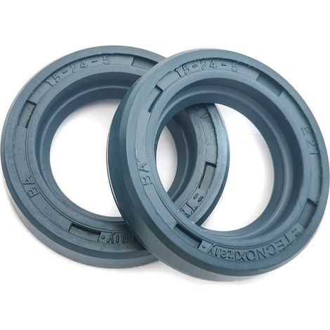 STI Paraoli 15x24x5 coppia alta scorrevolezza in Viton per BZM TecnoX (coppia)